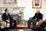 President Karzai Receives Pino Arlacchi